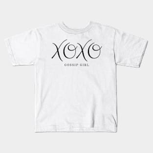 xoxo gossip girl Kids T-Shirt